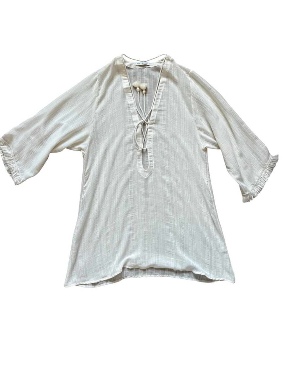 Robin Piconne Natalie Cover-Up Tunic in Ecru
